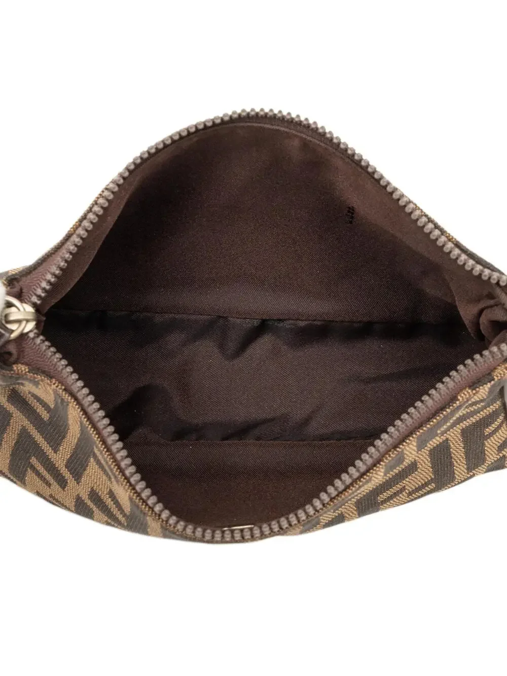 Fendi Zucca Canvas Pouch Pre-Loved #325441F57B